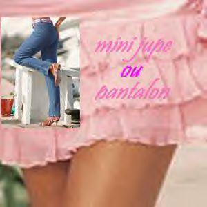 mini jupe ou pantalon?
