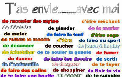 tu ve faire koi avc moi?